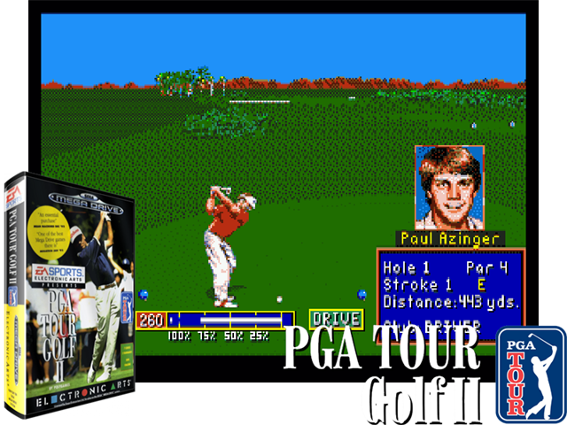 PGA Tour Golf II (UE) (REV01) [!]